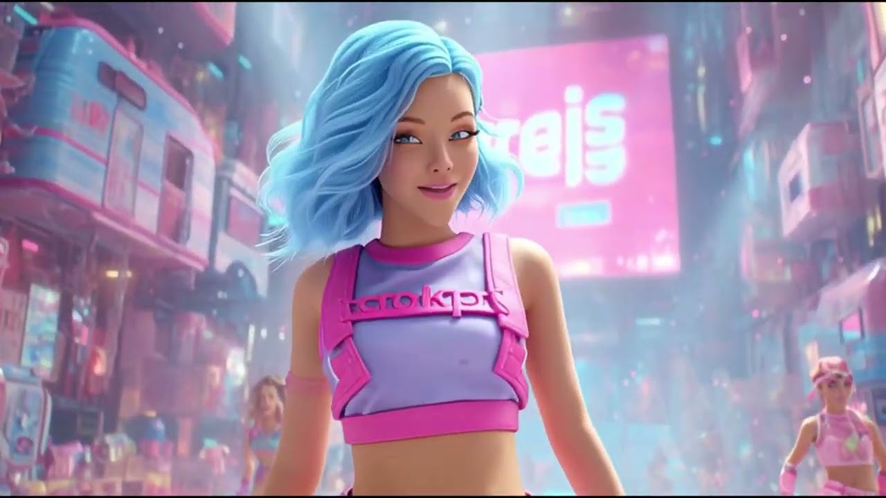 K-Pop Neon Dance Hit (네온 댄스 히트) | @AeriKpop_demonhunter #cyberpunkkpop #aespa #koreanpopculture