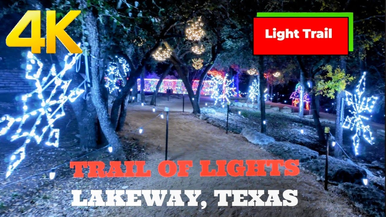 Trail of Lights; Lakeway,  TX #christmaslights2025 #smalltown #happynewyear 