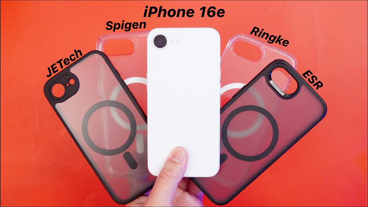 iPhone 16e Best Clear MagSafe Cases: Spigen, ESR, Ringke & JETech