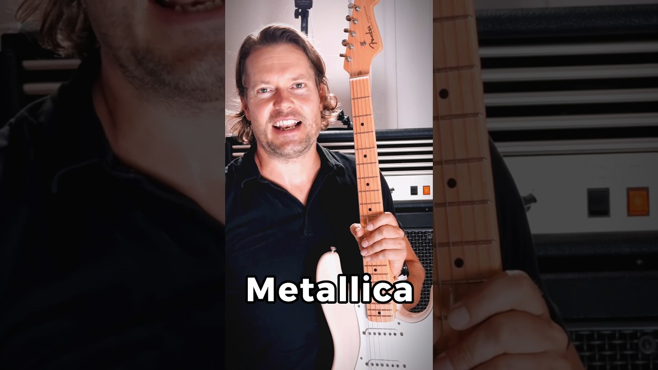 Einfach E-Gitarre Lernen mit Metallica - #gitarrentutorial