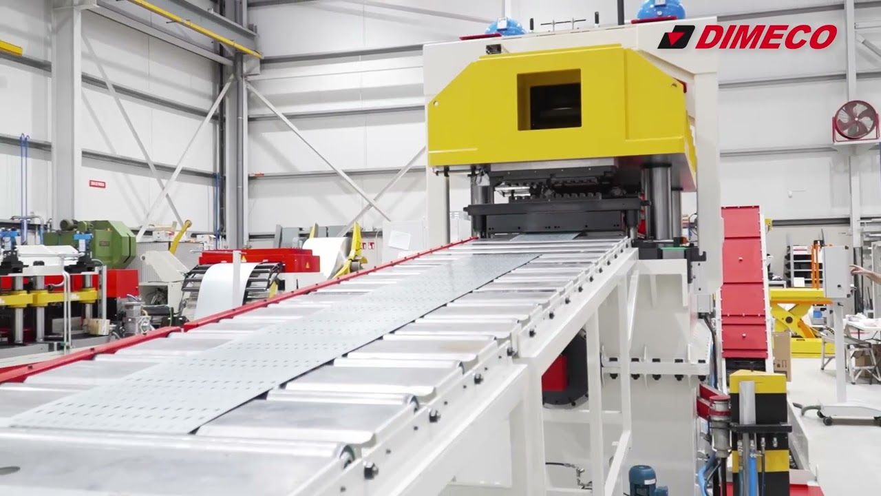 Dimeco Roll forming line for cable trays