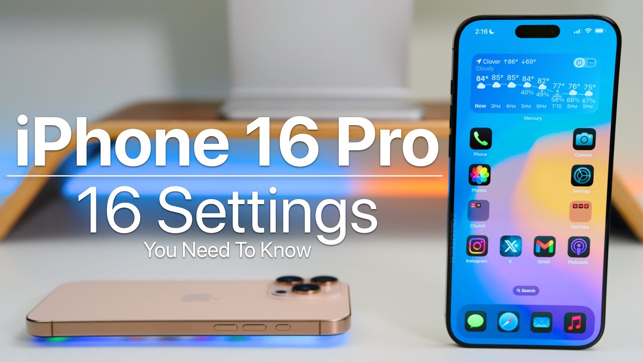 iPhone 16 Pro Max - 16 Settings You Need To Know