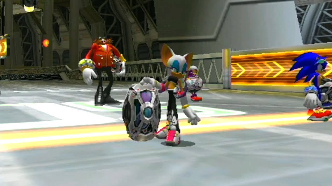 Sonic Riders Zero Gravity: World Grand Prix - Babylon Cup w/ Rouge