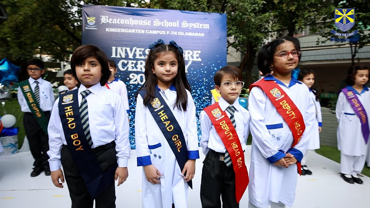 Investiture Ceremony 2022 Beaconhouse Kindergarten BKI F-7/4 Campus
