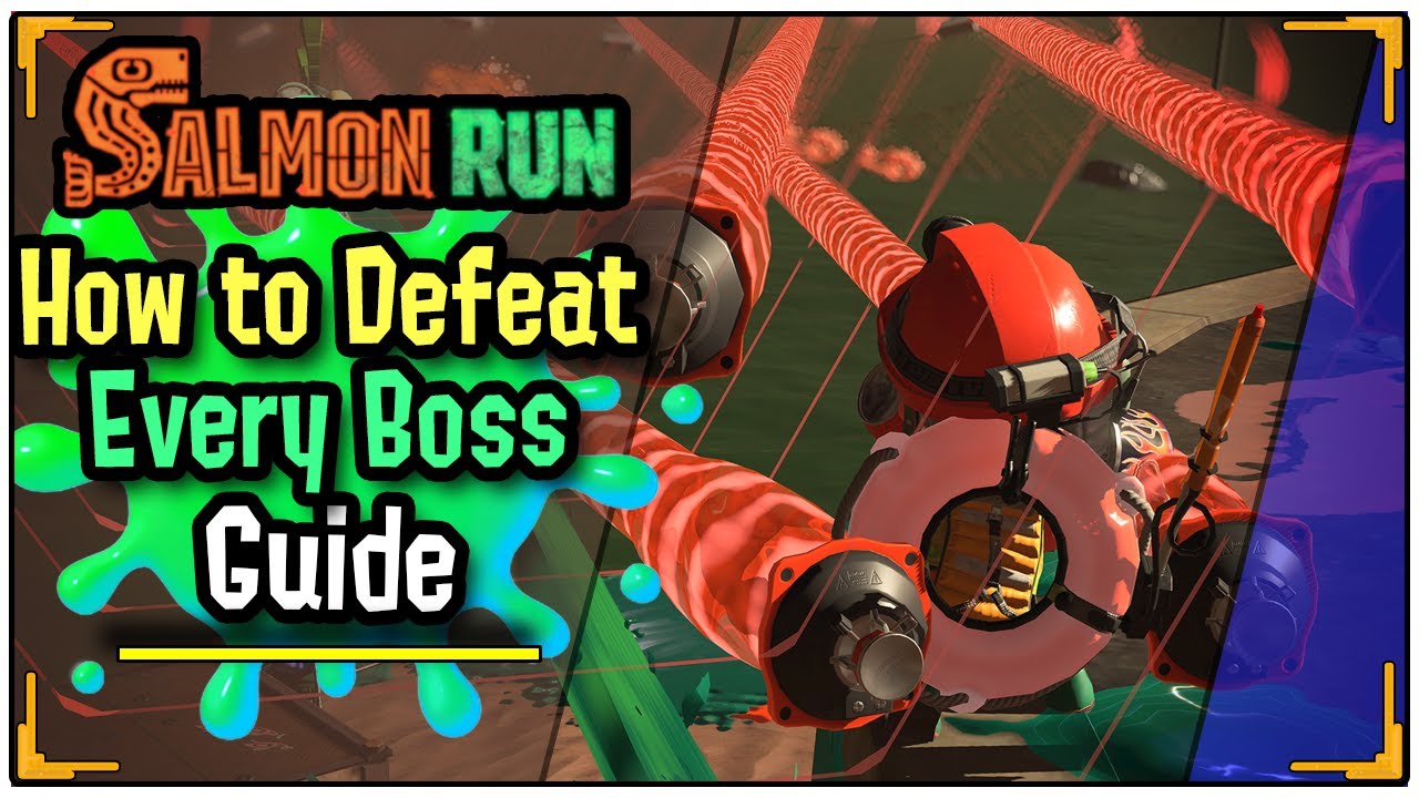 How to Defeat All Bosses in Salmon Run - Splatoon 3