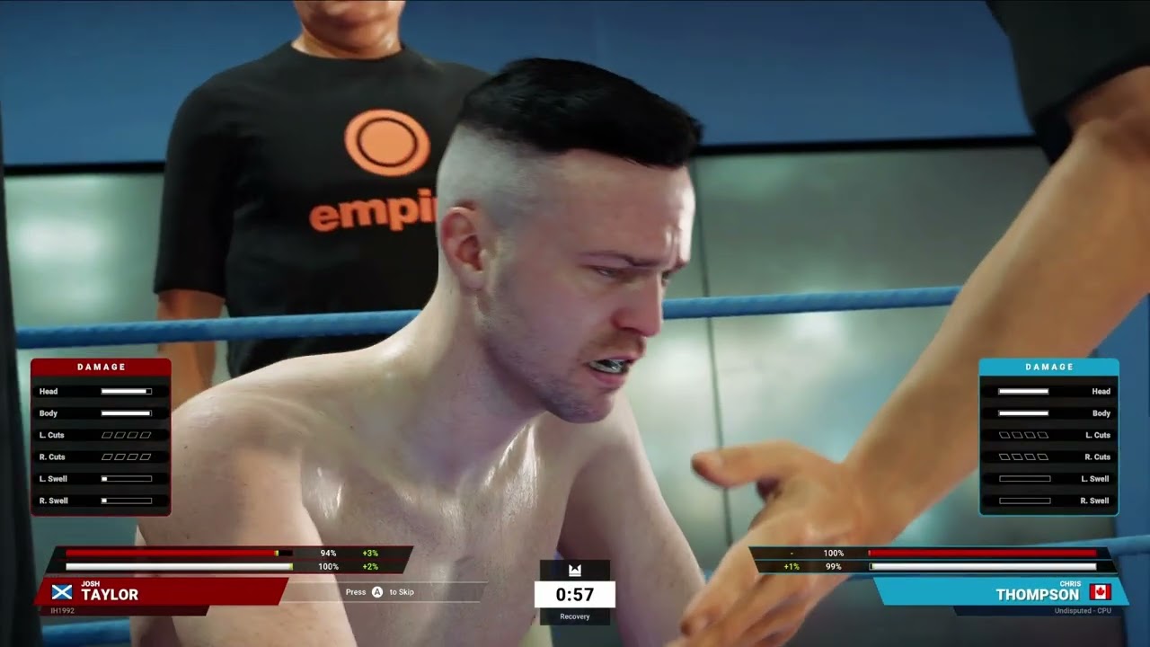 [Gyaku Ryona] Undisputed| Josh Taylor Gets Battered & Bruised