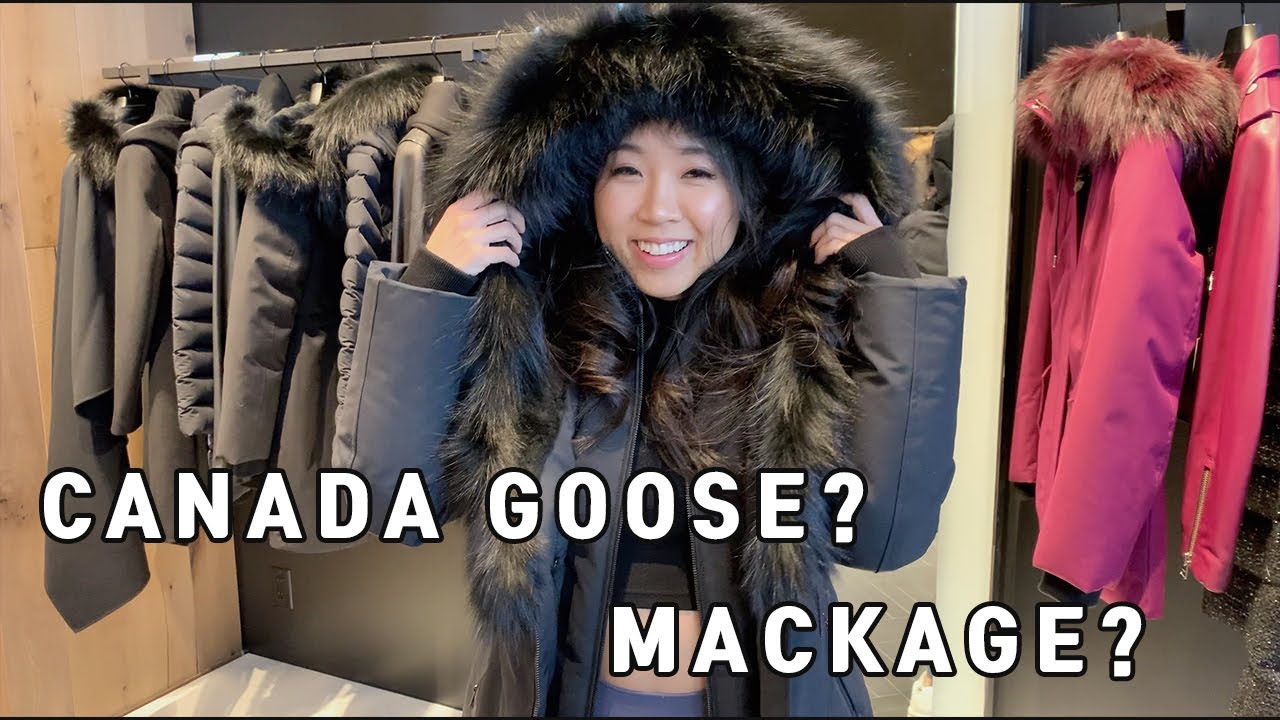 Canada goose? Mackage? 겨울 명품 자켓 l 캐나다구스 VS 맥케이지