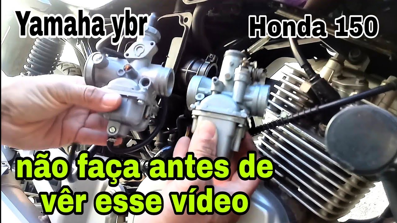 colocando carburador da 150 na YBR factor