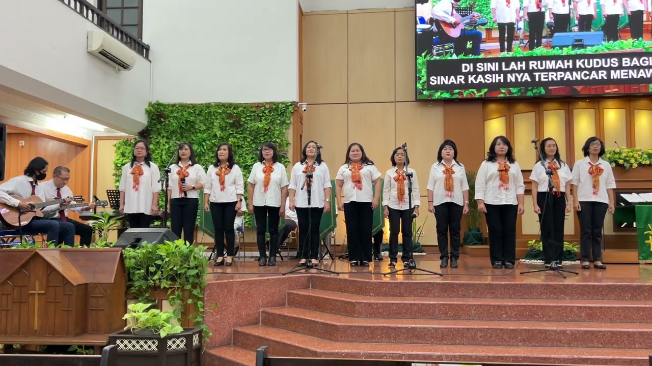 Rumah bagi Kemuliaan Tuhan. VG Bejana Kasih GKI Residen Sudirman Surabaya