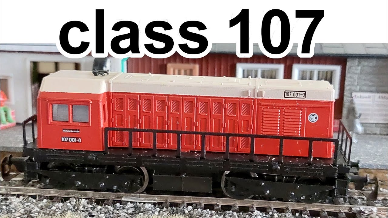 class 107 (DR)  -  gauge TT  -  model and reality