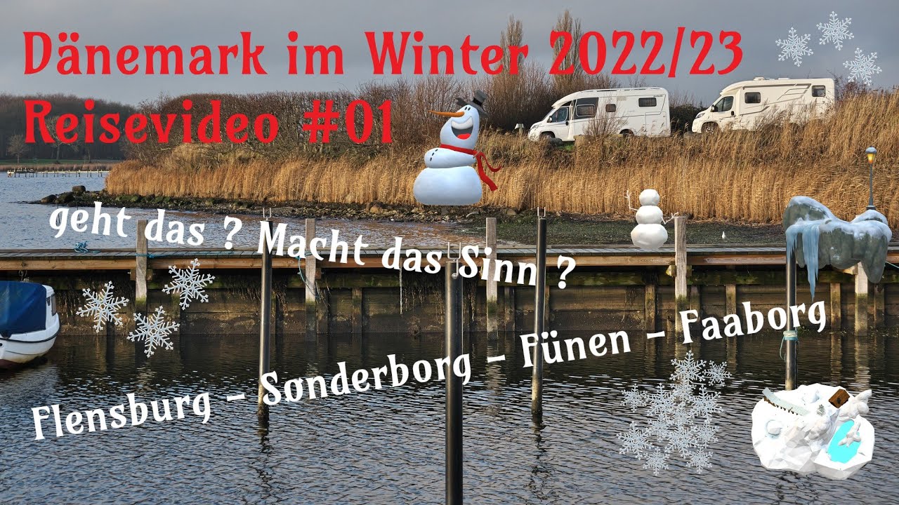 Dänemark im Winter - geht das ? Reisevideo #01