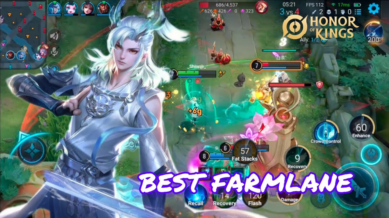 Top 1 Build High Damage AO'YIN 💯 || Day 56 of 100 days challenge using Ao'yin 😈👑