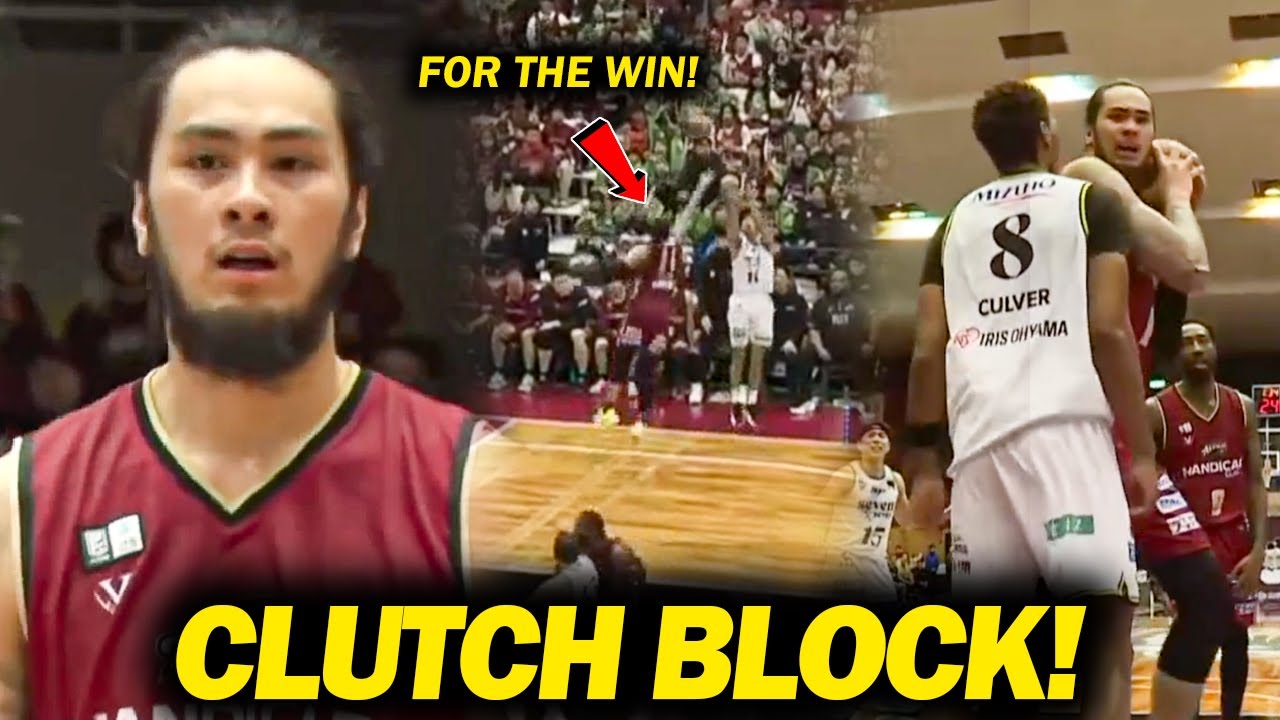 CLUTCH BLOCK NI KAI SOTTO! Naging Dominante sa Pagkuha ng Rebound! Kai at the Buzzer!