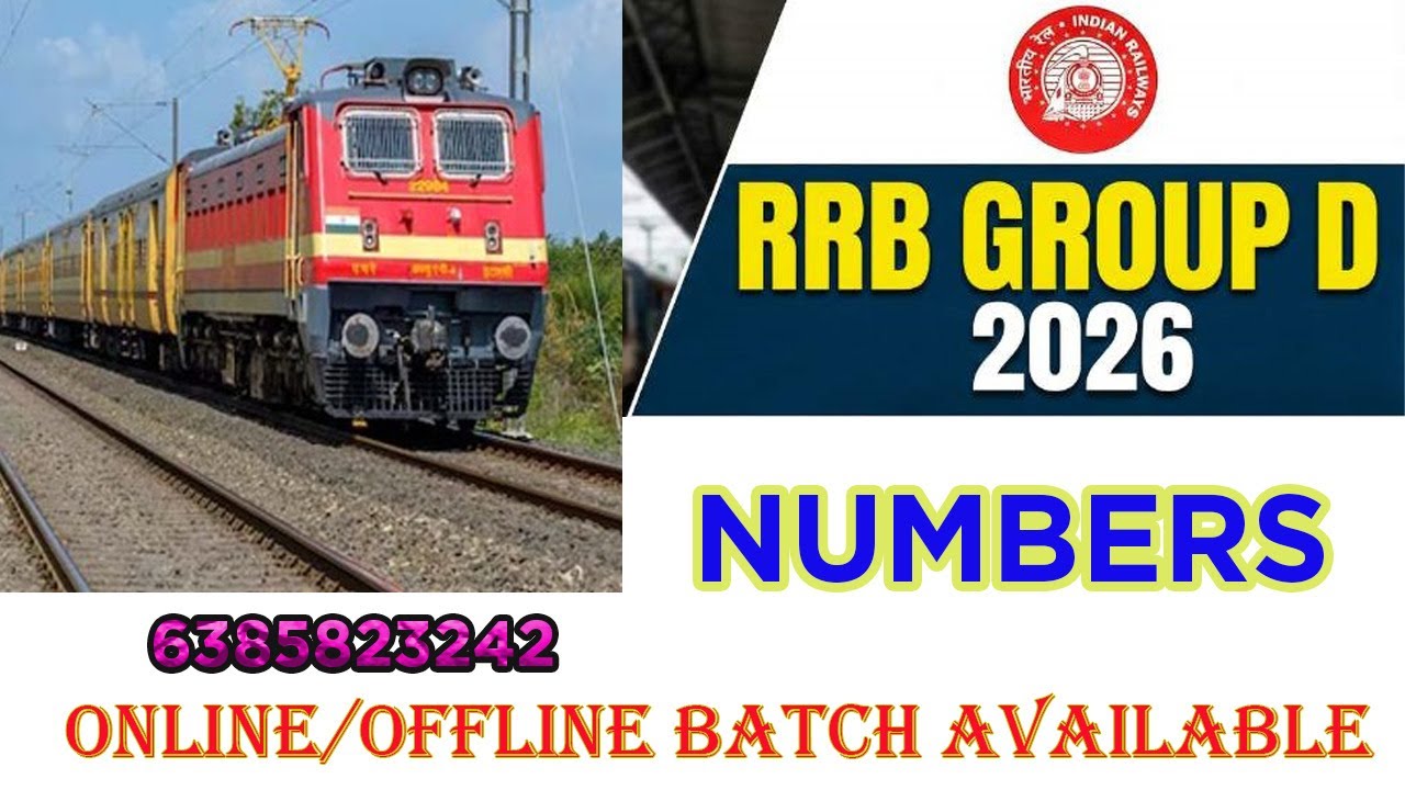 Numbers  PART 2 | RRB GROUP D Maths  | Maths & Psycology Class | எண்ணியல் | TNUSRB UNIFORM ASPIRANTS