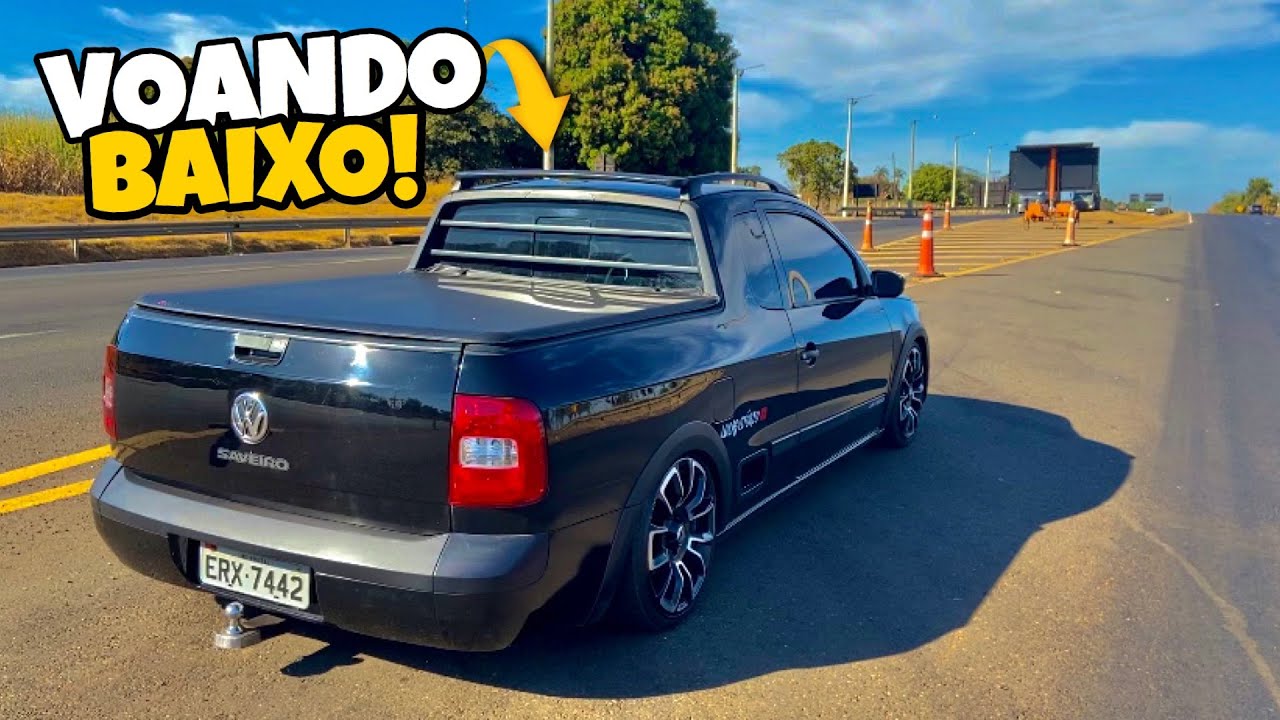 VIAJAMOS COM A SAVEIRO / ESSE ROLÊ FOI TOP 😍
