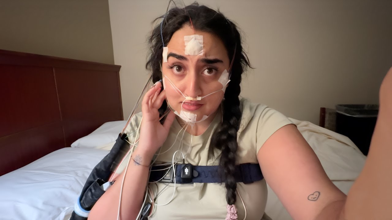 WHY I'VE BEEN IN THE HOSPITAL... | sleep study + MSLT