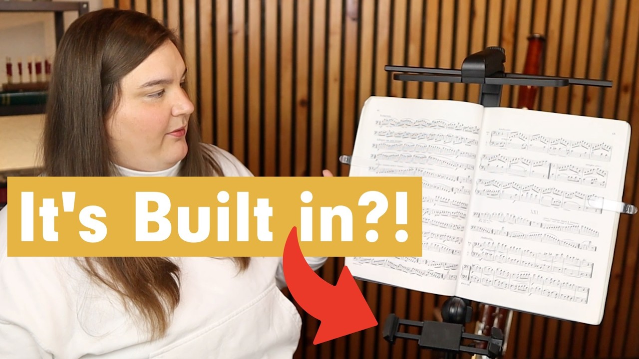 Unboxing the Most High Tech Music Stand I've Ever Seen