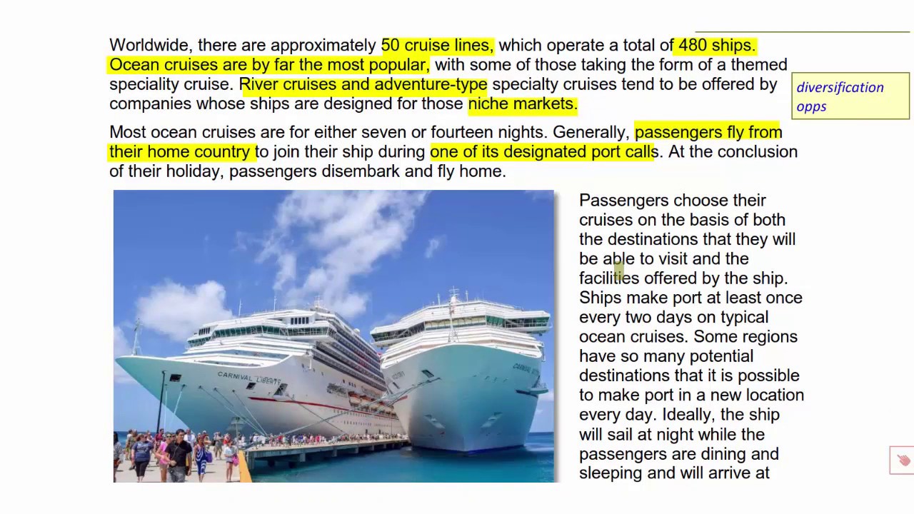 MCS CIMA August 2019 Pre-seen Analysis Part 1 - Cruisecalm