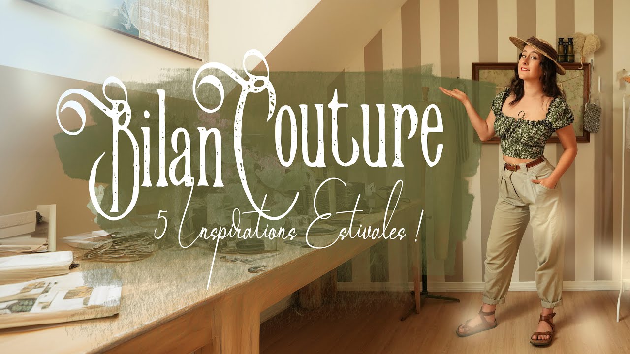 Bilan COUTURE - robes d'été, haut Liberty et broderie anglaise !