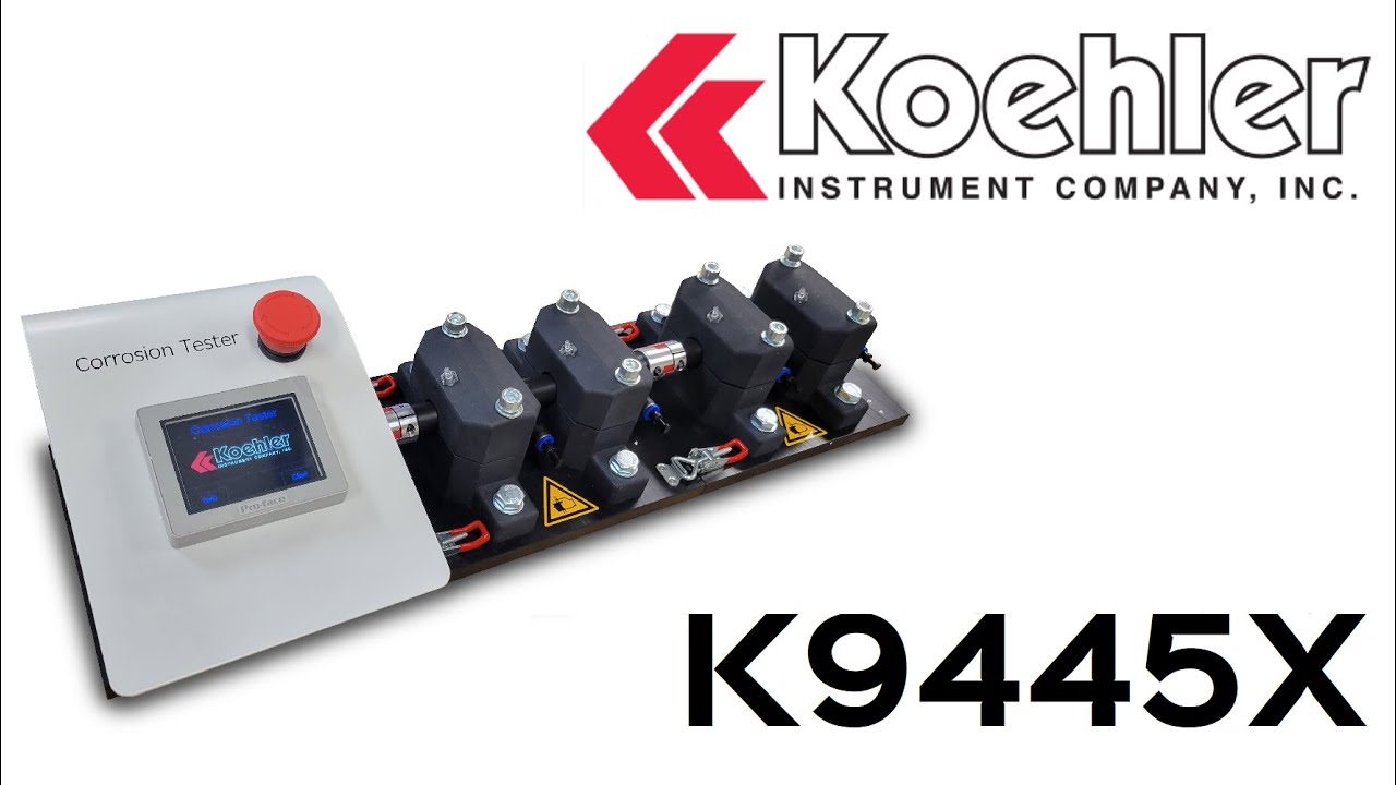 K9445X - Corrosion Tester (Operational Video) [English]