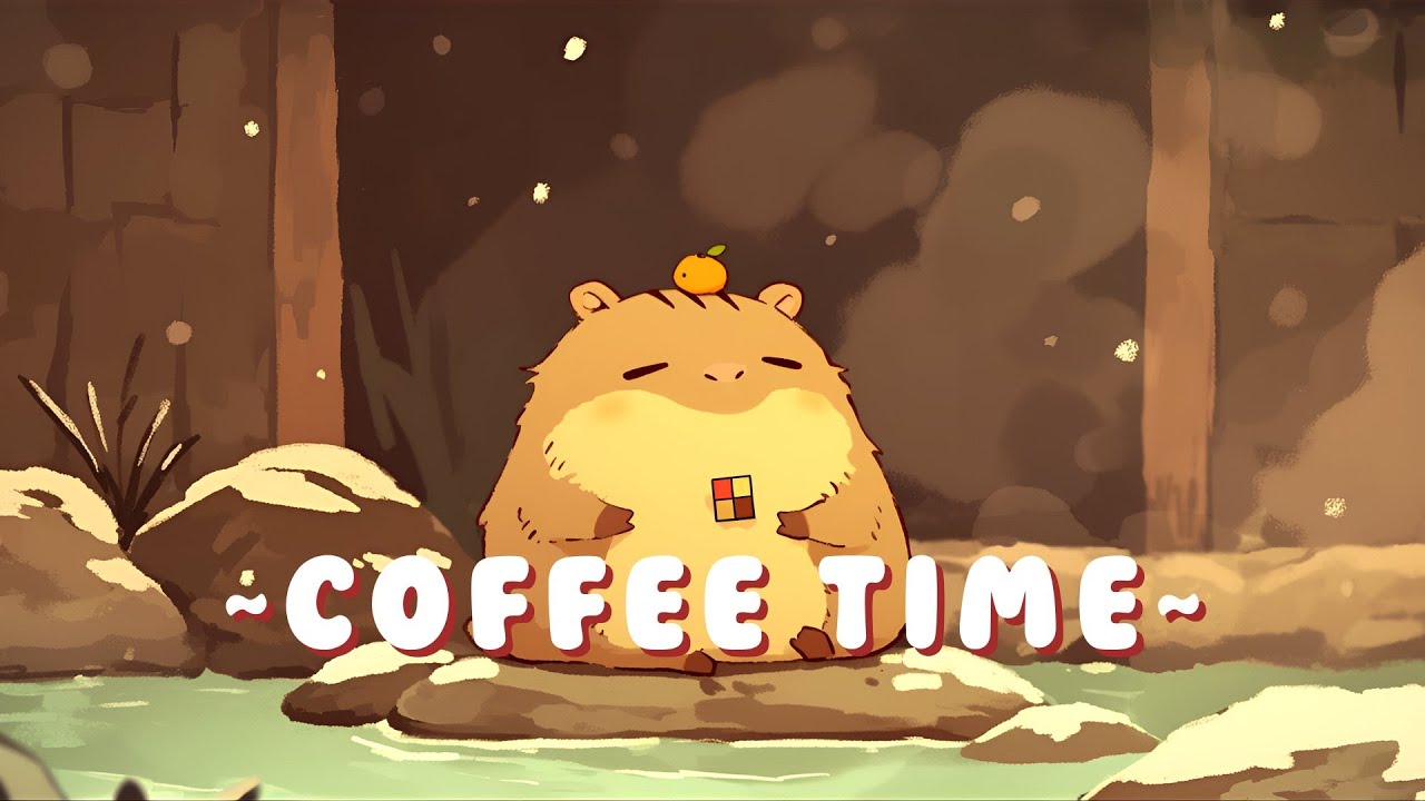 Capybara Study Beats - Peaceful Music for Your Soul ~ Relaxing Vibes ~ ✨