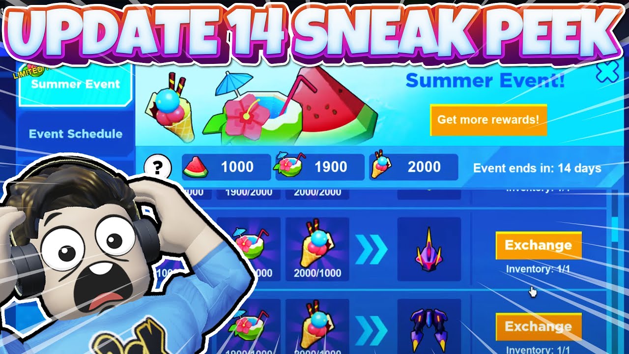 My reaction for Bot Clash Update 14 Sneak Peek Video - Summer Update Lets go!!
