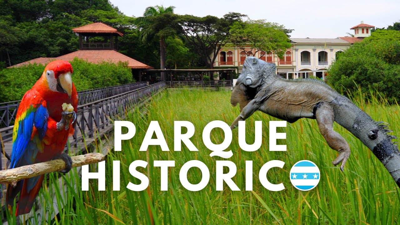 Así es el PARQUE HISTÓRICO de GUAYAQUIL 🇪🇨
