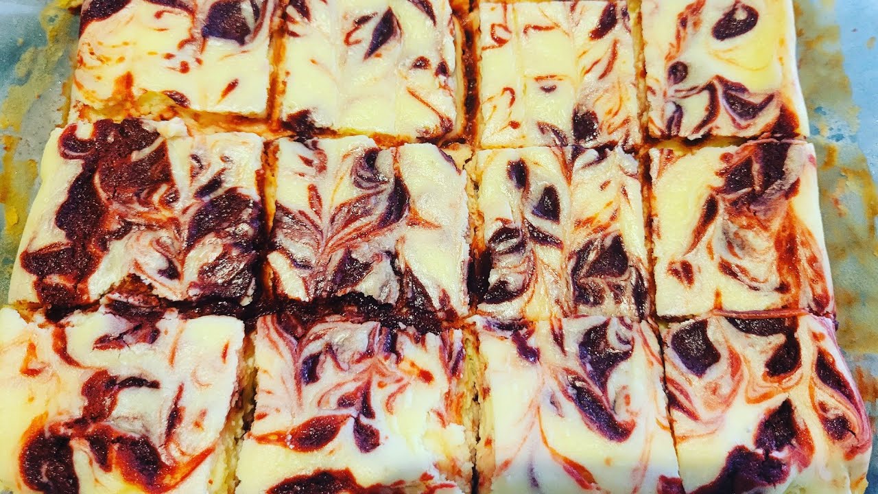 how to make simple  Red velvet cheesecake bar