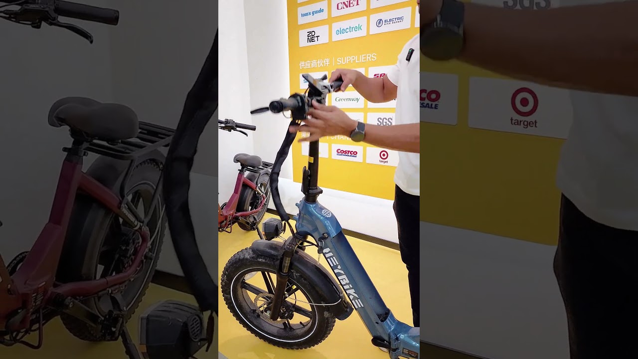 【Hey Pro Tips】Quickly unfold the Ranger S #heybike #ebike #ebikelove