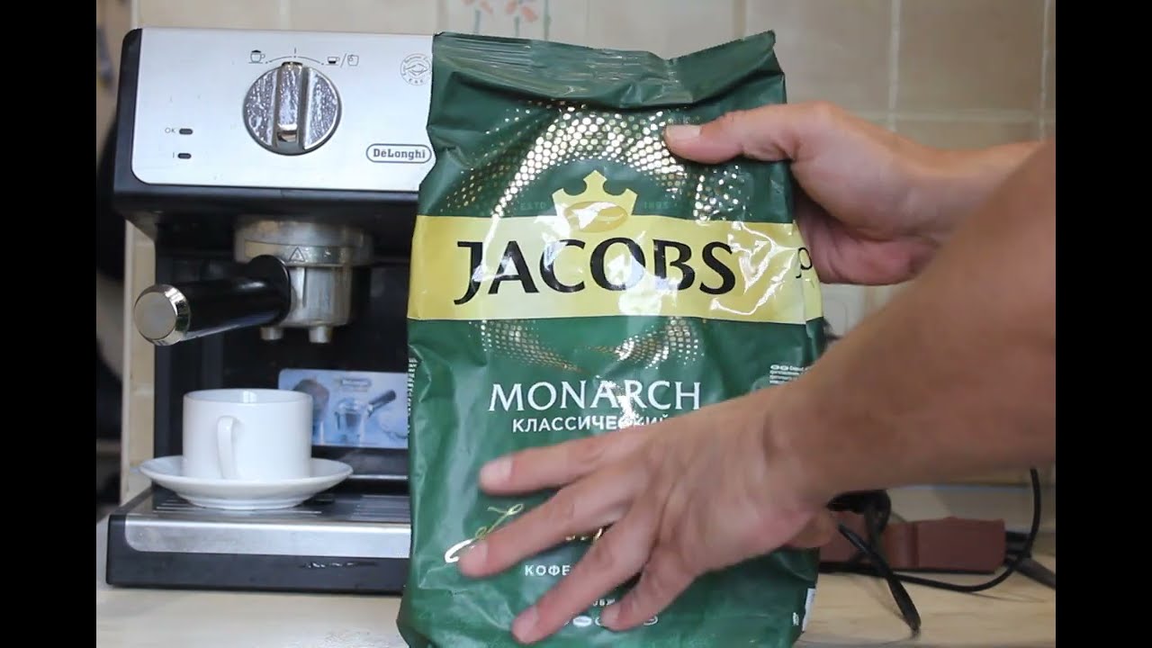 Видеообзор кофе в зернах Jacobs Monarch, 1 кг