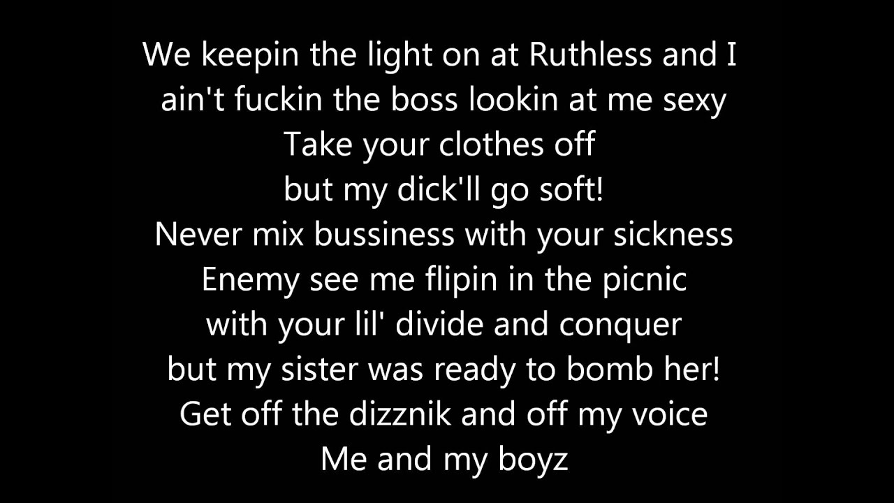 Bizzy Bone When Thugz Cry lyrics