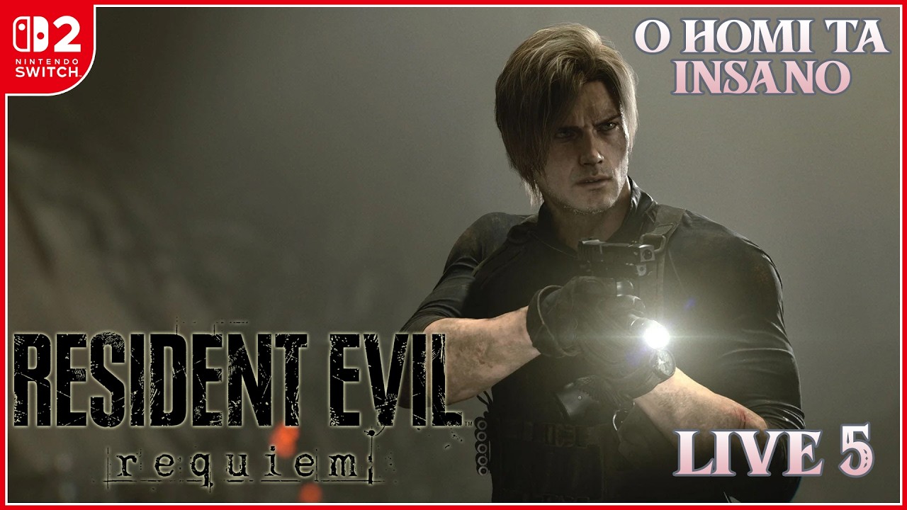 Leon Solto em Raccoon City | Resident Evil Requiem #5 (Gameplay PT-BR) - !comandos