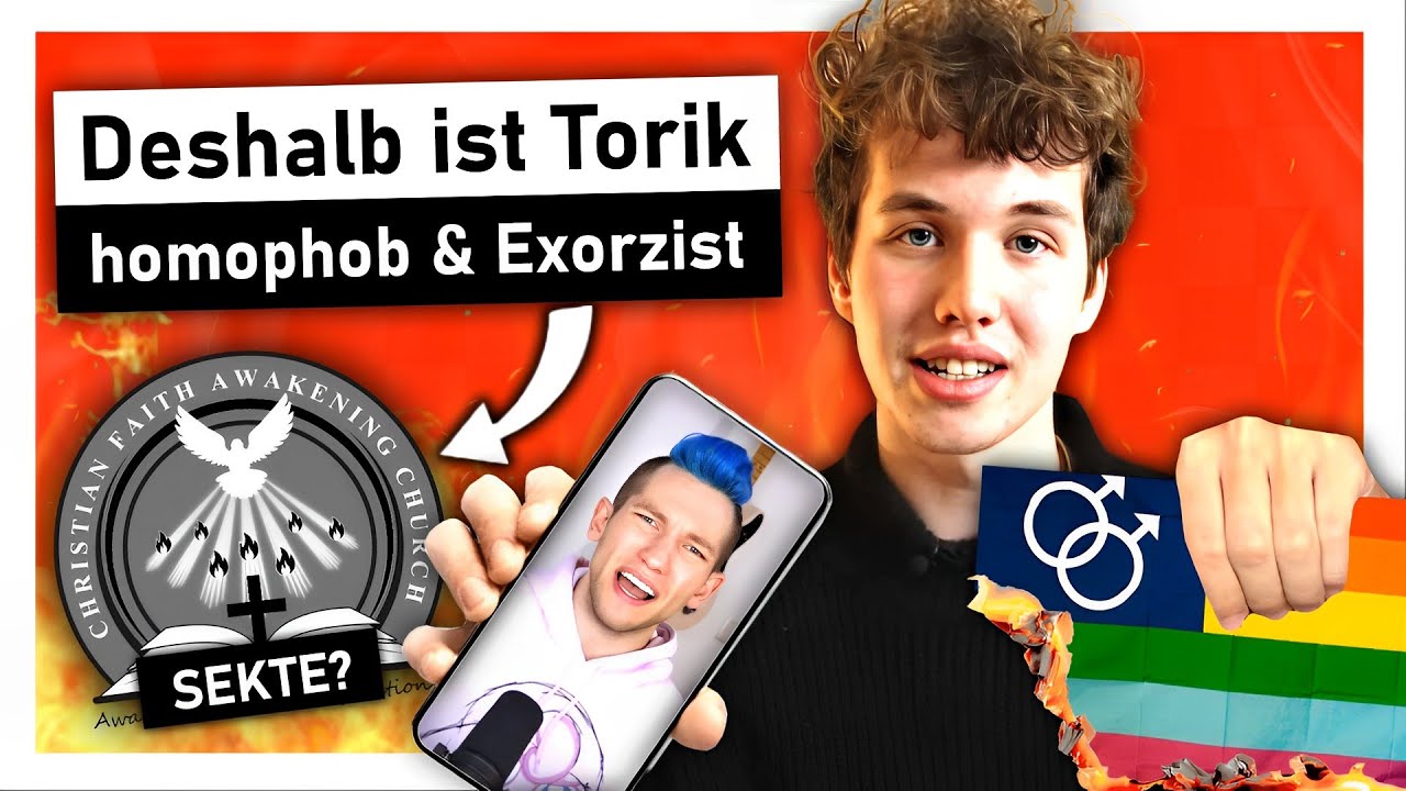 Deshalb ist Torik (Rezos Hater) homophob & Exorzist - 