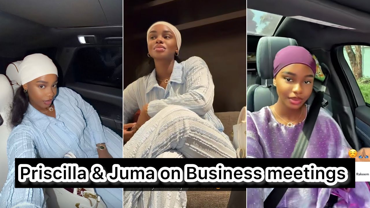 PRISCILLA & JUMA JUX ON PARTNERSHIP MEETINGS  #viralvideo #trending video ng