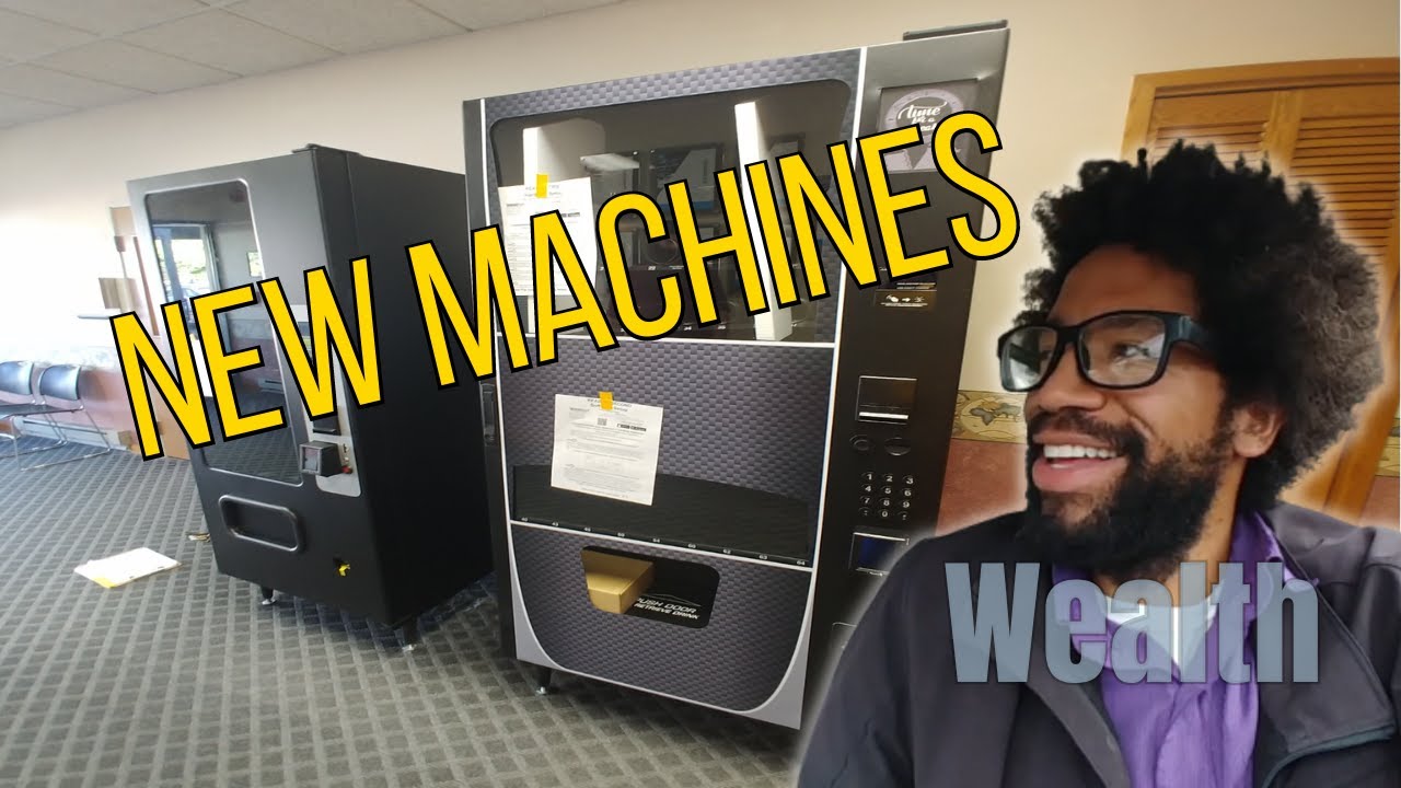 UNBOXING and SETTING UP Our First Vending Machines | Starting a Vending Machine Business