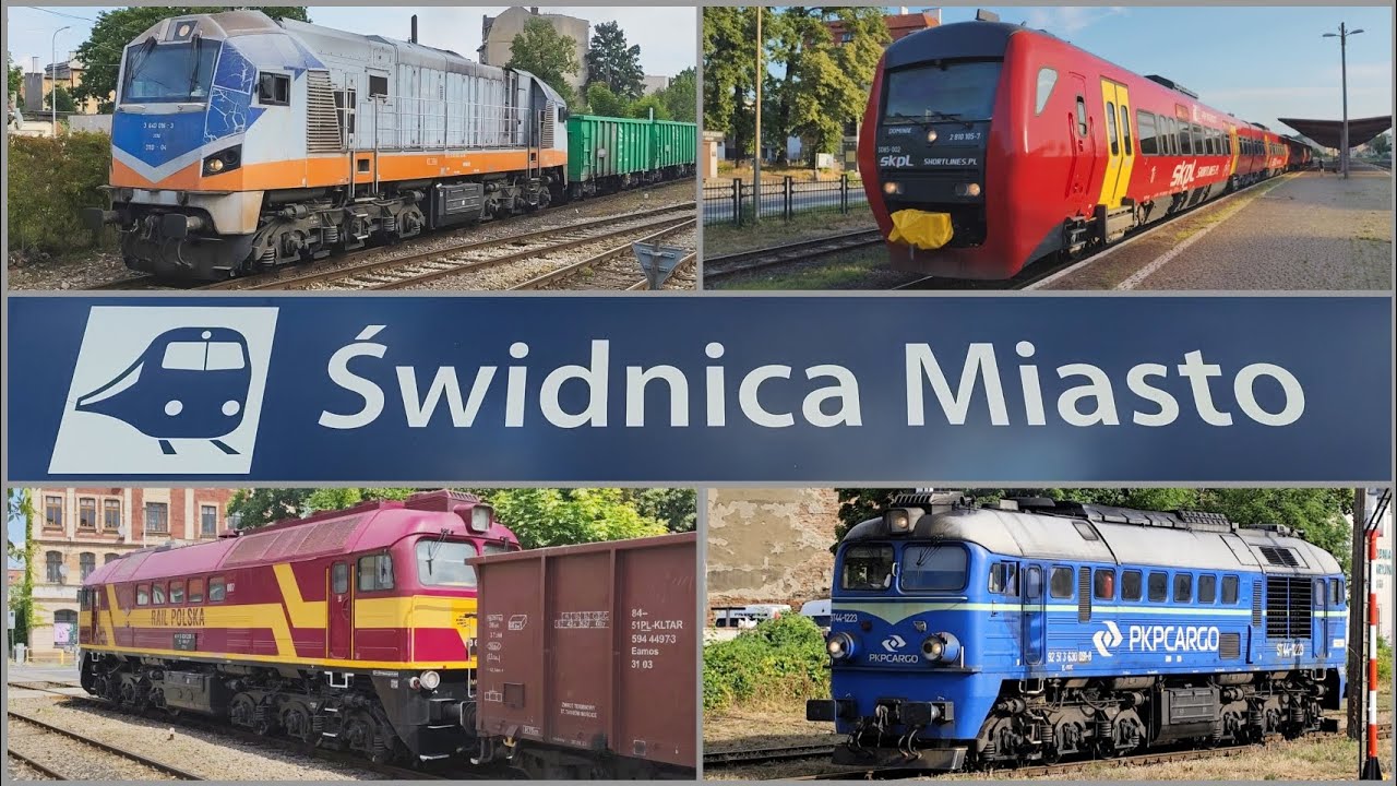 Dzień z towarami na stacji Świdnica Miasto 
