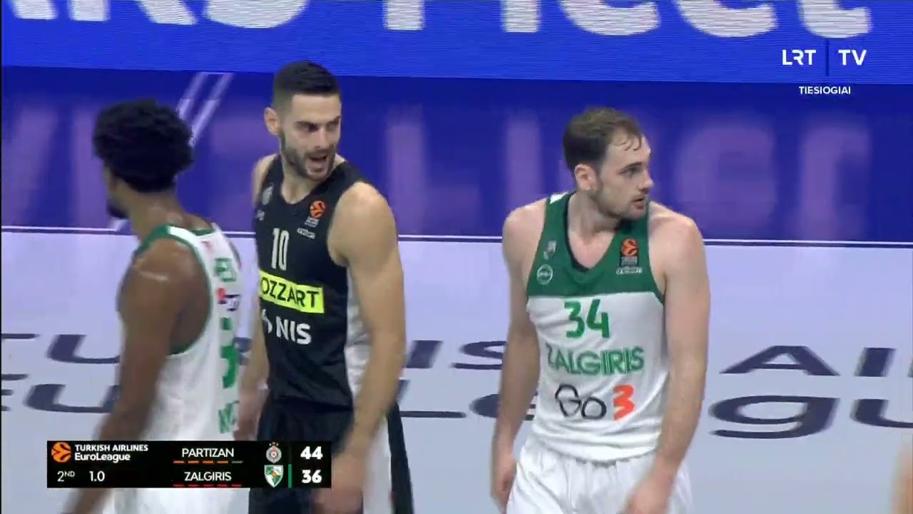 2022/23 Euroleague R5 Partizan - Žalgiris Full Highlights