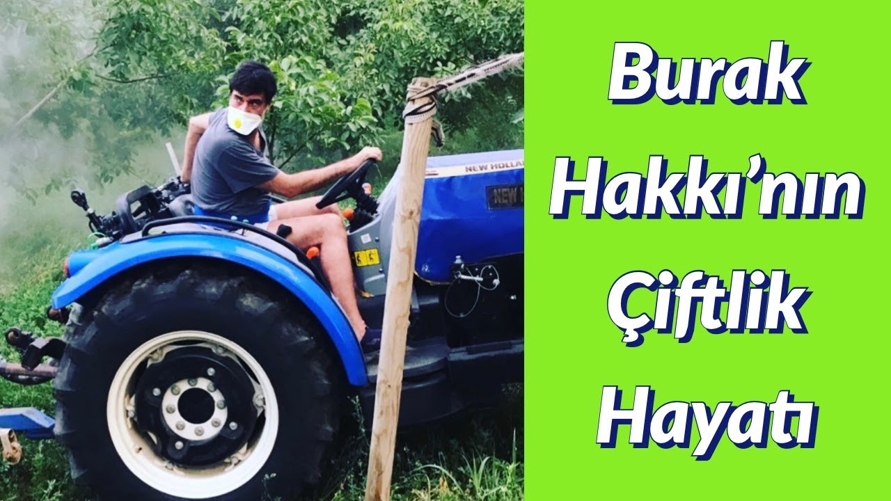 Ünlü oyuncu Burak Hakkı'nın çiftlik hayatı!