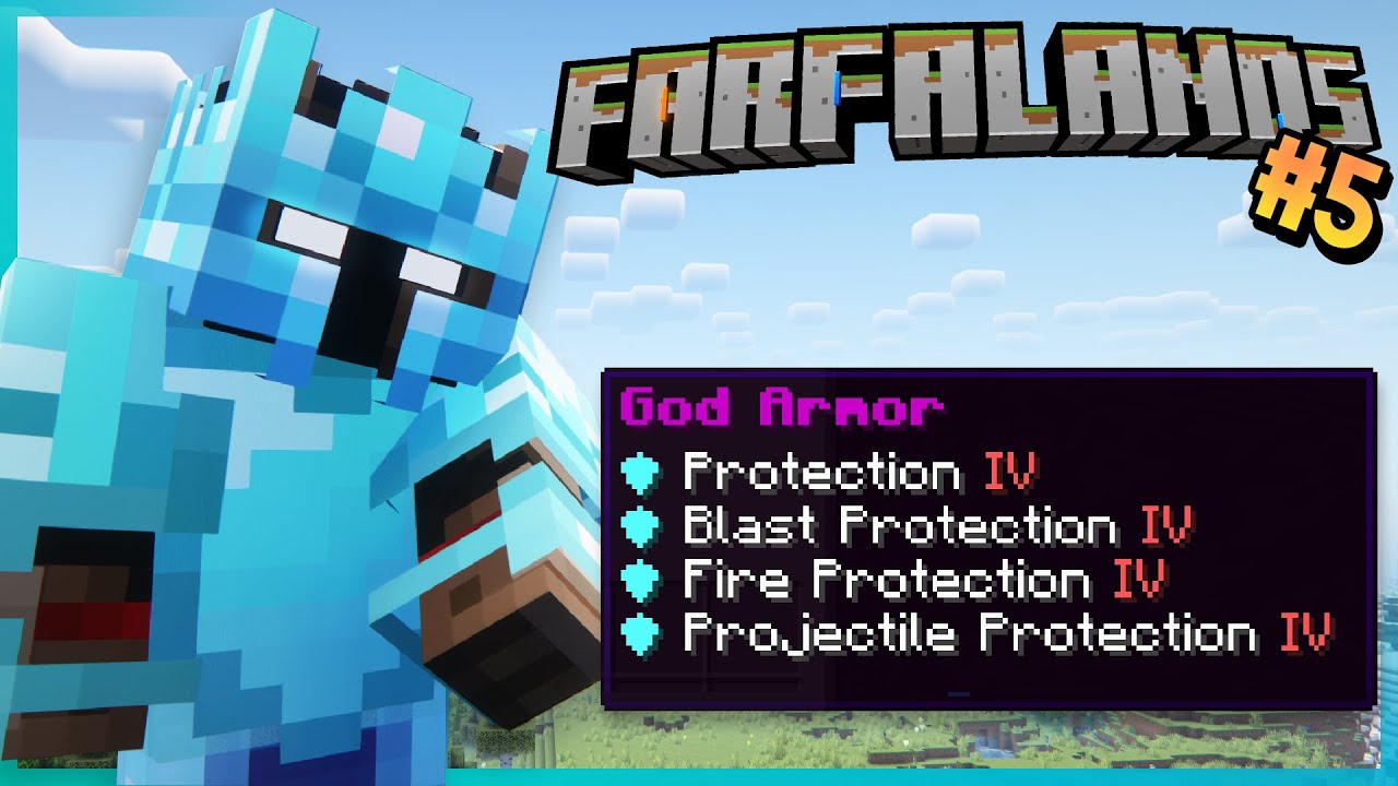 Hice la ARMADURA MAS PODEROSA de Minecraft | Farfalands #5