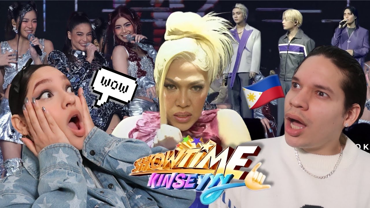 WTF FILIPINO TV PERFORMANCES are INSANE! Waleska & Efra react to Its' Showtime Magpasikat 2024