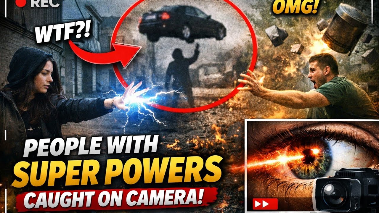 People with Superpower caught on camera 📸 