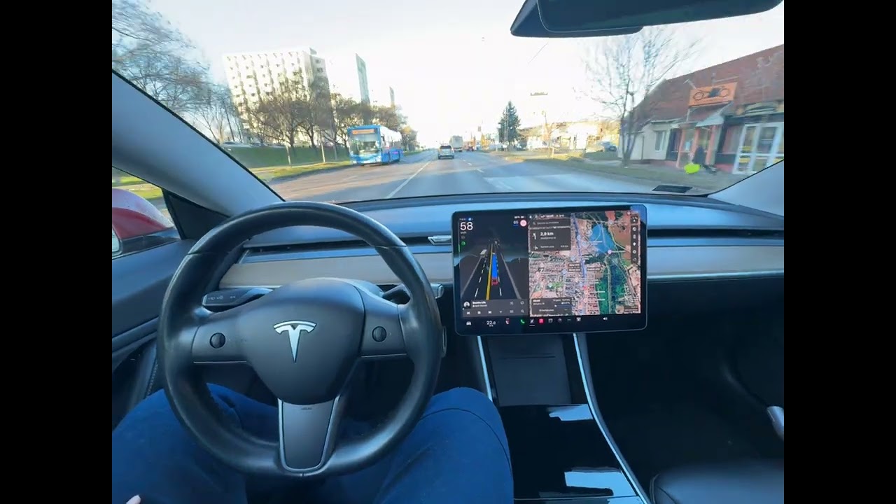 Tesla FSD HW3 in Budapest