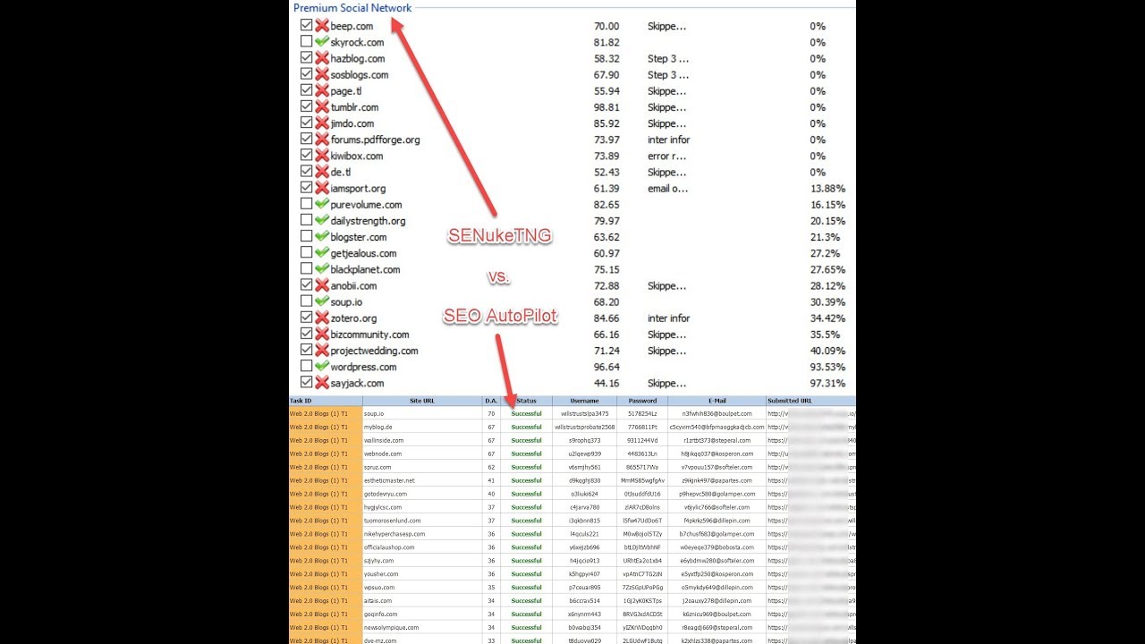 SENuke TNG vs SEO AutoPilot Review [Overview | Walkthrough] Backlinking Software
