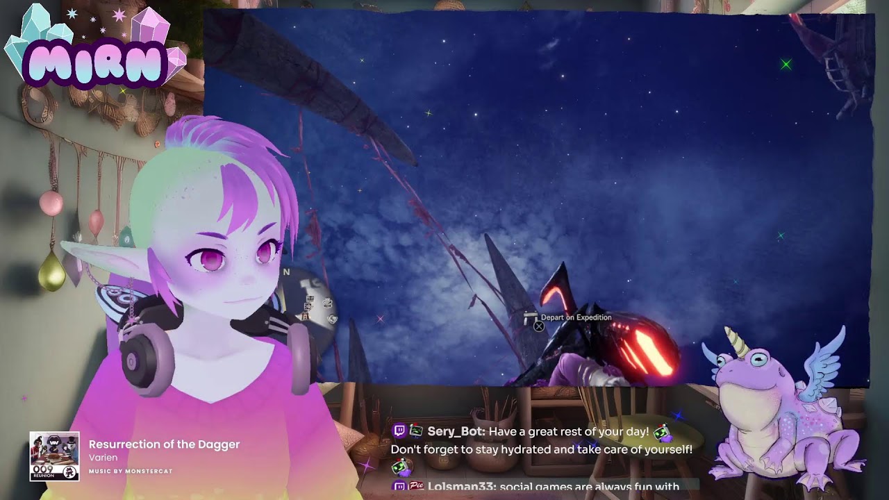 Being nice to @aki_fumikaVT  on her streamaversary