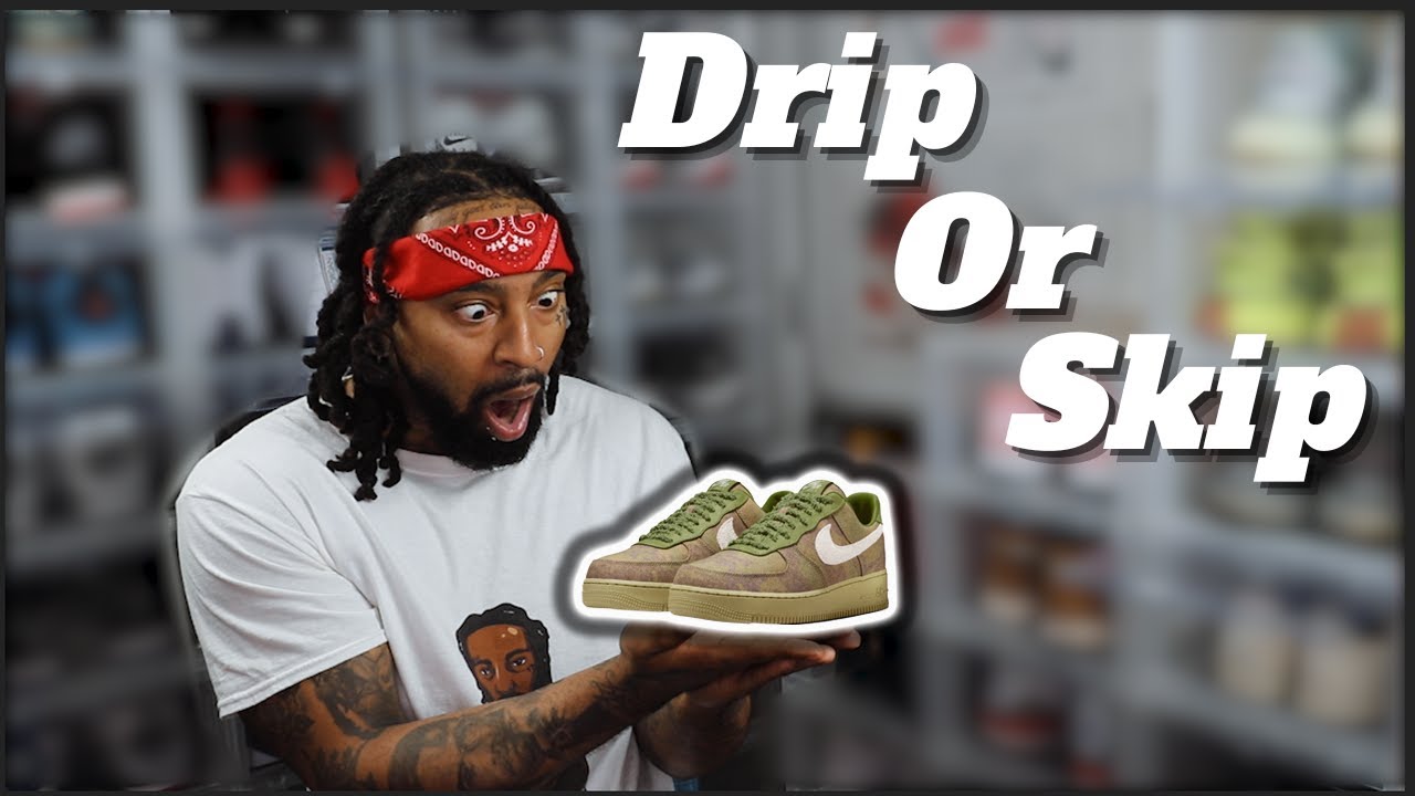 Nike Air Force 1 Low Wheatgrass Camo
