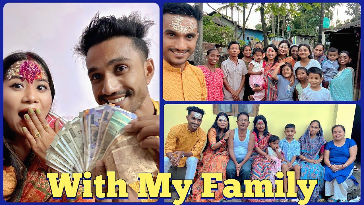 Dushara tika with my family | RkR Album | Behind the scenes | Rakhi Kulung Rai| RkR Album New Vlog
