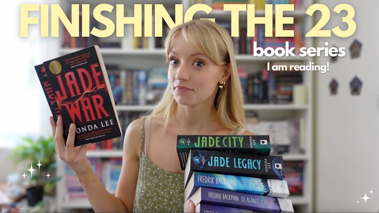 Finishing every series I am in the middle of! *reading vlog*
