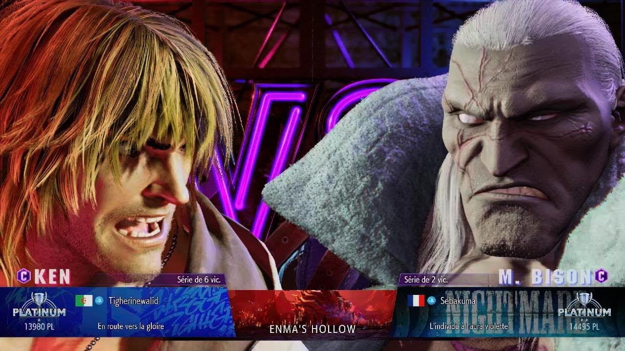M.Bison vs ken amateur