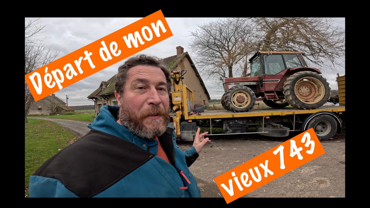 Départ de mon vieux 743 !