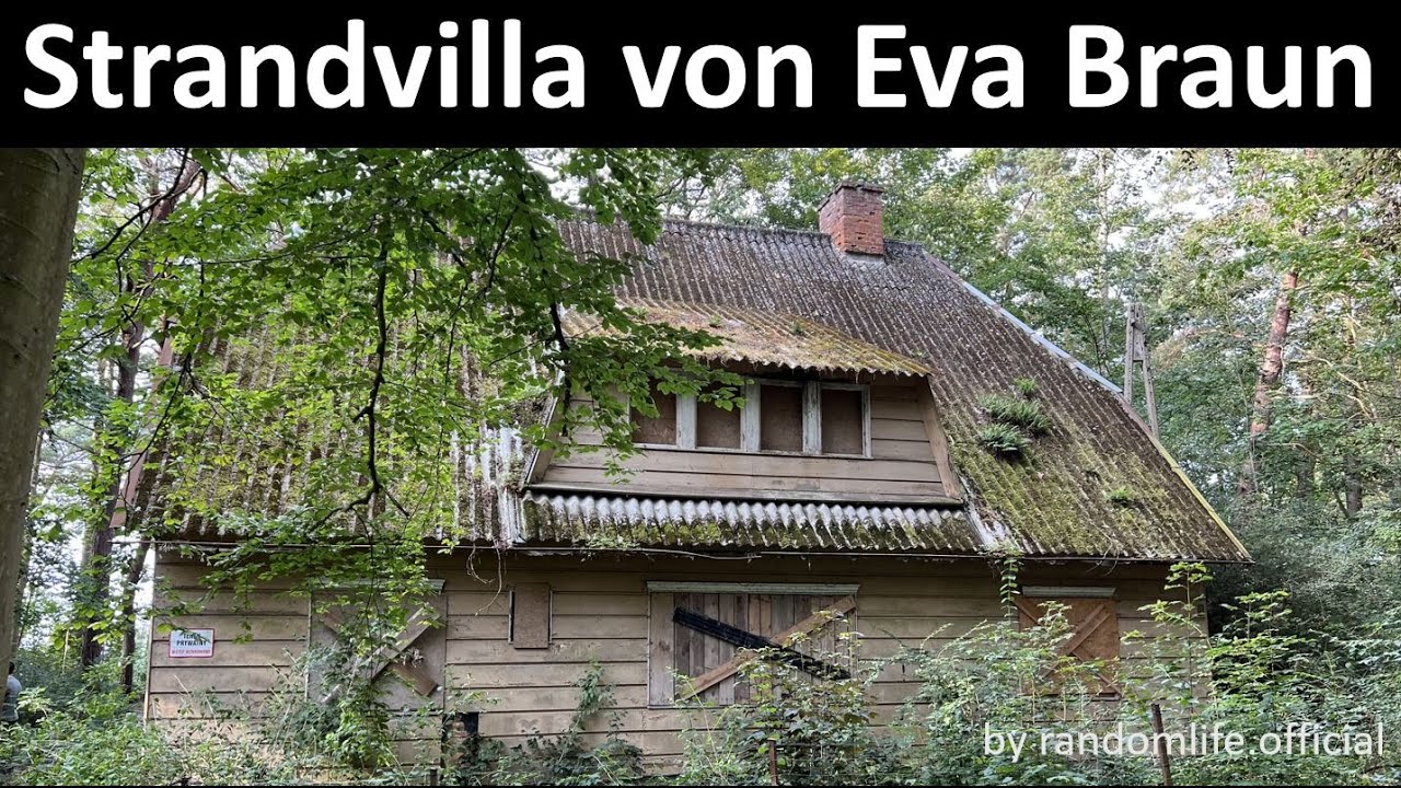 Strandvilla von Eva Braun alias Eva Hitler in Polen entdeckt